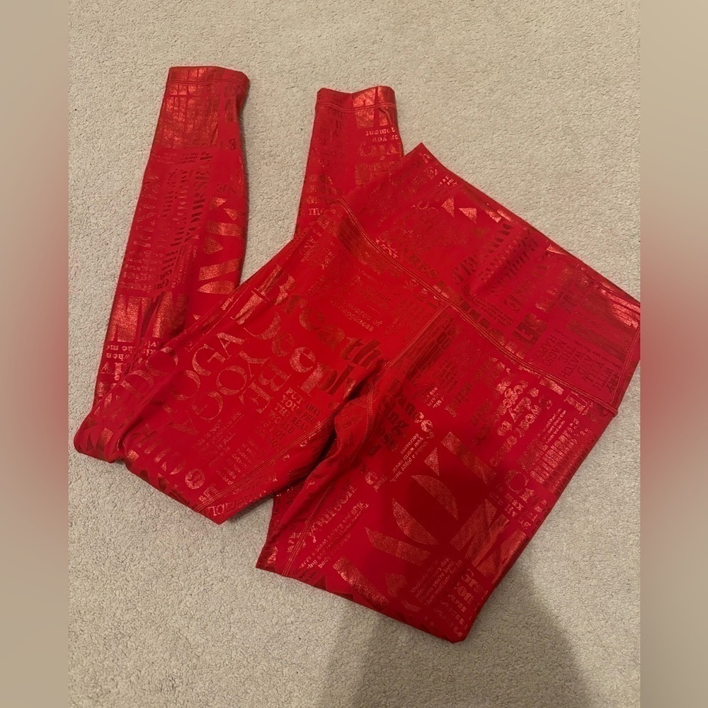 Lululemon Wunder Under High-Rise Tight *Full-On Luxtreme Manifesto size 6 euc